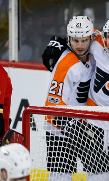 Flyers snap 10-game skid with 5-2 win over Flames (Dec 04, 2017)
